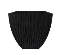 Geezy Large Flower Planter Pot Square Anthracite Indoor Outdoor Garden