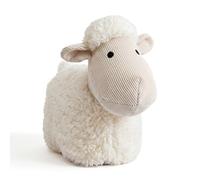 GEEZY Large Heavy Fabric Animal Novelty Door Stop Door Stopper Fluffy Sheep