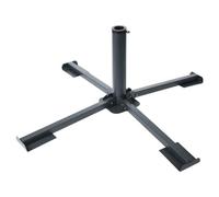 Geezy Metal Foldable Parasol Stand Large Garden Sun Shade Parasol Umbrella Base
