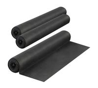 Geezy Non-Woven Weed Control Fabric 1.5X8M Garden Ground Landscape Membrane 3 Rolls