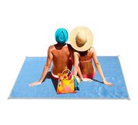 Geezy Sand Free Beach Mat Blanket Outdoor Travel Camp Foldable Mesh Sheet 150X200Cm