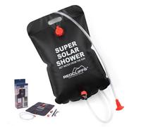 Geezy Solar Shower Bag 15L Portable Solar Heated Hanging Camping Water Bag Picnic