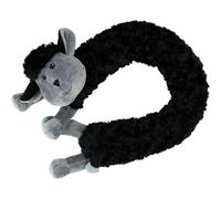GEEZY The Magic Toy Shop Black Sheep Novelty Draught Excluder Sheep Design Fabric Fleece Draft Door Stopper Cushion