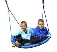 The Magic Toy Shop Giant Nest Rope Swing Padded Fabric Crows Spider Web Net Outdoor Garden Seat