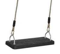 GEEZY The Magic Toy Shop Heavy Duty Rubber Swing Seat With Rope & Clasps For Outdoor Kids Playground