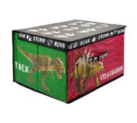 GEEZY The Magic Toy Shop Toy Storage Collapsible Box Large Folding Chest For Kids Room Dino Design Box