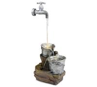 Geezy Water Feature Indoor Outdoor Led Fountain Waterfall Garden Decor (Tap)