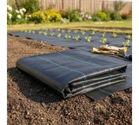 Geezy Weed Control Fabric Ground Cover Membrane Uv Stabilised For Paths Patios 2X5M