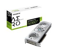 GIGABYTE GeForce RTX 5060 Ti AERO OC 8G Graphics Card - 8GB GDDR7, 128bit, PCI-E 5.0, 2647MHz Core Clock, 3 x DisplayPort, 1 x HDMI, GV-N506TAERO OC-8GD