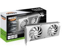 Inno3D GeForce RTX 5070 Twin X2 OC 12GB GDDR7 PCI-Express Graphics Card - White