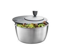 Gefu 28180 Rotare Salad Spinner, Plastic, Black/Silver