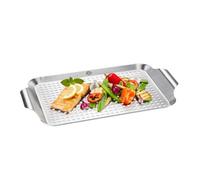 Gefu Bbq Large Grill Pan Stainless Steel Grilling Tray