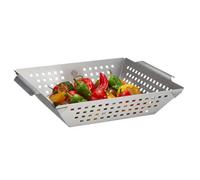 Gefu Bbq Large Grill Tray Stainless Steel Grilling Dish