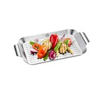 Gefu Bbq Small Grill Pan Stainless Steel Barbecue Tray