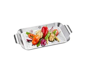 Gefu Bbq Small Grill Pan Stainless Steel Barbecue Tray