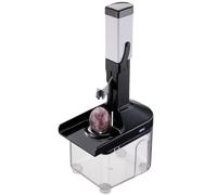 GEFU CORER Plum Stoner | Plums, Mirabelles, Apricots up to Diameter 5 cm | Ejector & Extra Large Container | Non-Slip & Dishwasher Safe