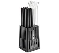 Gefu Dishwasher Basket Future for 25 Straws, Gray, 7.7 x 7.7 x 11 cm