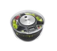 Gefu GF28150 Speedwing Salad Spinner, High-Quality Stainless Steel/ABS/POM/PP/SAN, 5000 milliliters, Silver