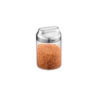 GEFU KIPPO Storage Jar, 700 ml, Glass Container with Tilting Lid and Aroma Protection, Airtight, Ideal for Dosing Sugar, Flour, Cereal, Pasta, Dry Goods