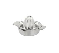 Gefu Lemon Stainless Steel Citrus Press with Pouring Spout in Silver Gefu Silver