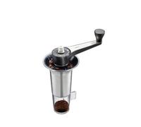 GEFU Lorenzo Manual Coffee Grinder with Adjustable 11-Step Ceramic Burr and Stainless Steel Design