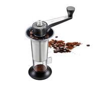 GEFU Lorenzo Manual Coffee Grinder with Adjustable 11-Step Ceramic Burr and Stainless Steel Design
