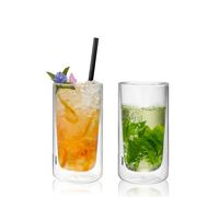Gefu MIRA Borosilicate Thermo Glasses 350 ml set of 2 in Clear Gefu Clear