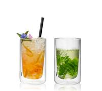 Gefu Mira Double-Walled Thermo Glasses 350 Ml (Set Of 2)