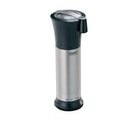 Gefu Moscata Laser-Cut Nutmeg Mill with Folding Handle in Silver Gefu Silver