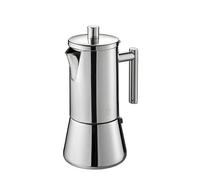 Gefu Nando 4-Cup Stovetop Espresso Percolator - Induction Compatible in Silver Gefu Silver