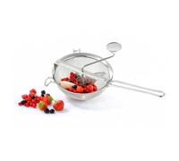 Gefu Passing Sieve, Stainless_Steel, Silver, 40.5 x 19.9 x 17.8 cm