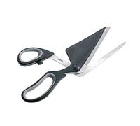 GEFU Pezzo Pizza Scissors with Serving Spatula - 2-in-1 Pizza and Quiche Cutter, Stainless Steel, Dishwasher Safe
