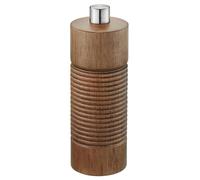 Gefu Tedoro Manual Salt or Pepper Grinder in Brown Rubber Wood 14 cm Gefu Brown