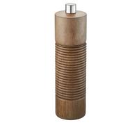 Gefu Tedoro Manual Salt or Pepper Grinder in Brown Rubber Wood 18 cm Gefu Brown