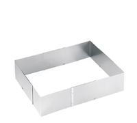 Gefu UNO Baking Frame for Cakes & Desserts 8.5 cm Height in Silver Gefu Silver