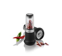 Gefu X-Plosion Chilli Mill with Airtight Lid in Black Gefu Black