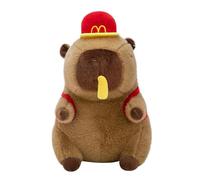 Gefüllte Capybara-Plüschtiere | Apples-Fries-Rucksack-Design, Stofftierspielzeug Für Spielzimmer, Wohnzimmer, Couch, Schlafzimmer, Auto, Capybara-Kuscheltiere | Gefülltes Capybara-Puppenspielzeug