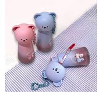 Gege Bear - Cute Bear Soft Mist Lip Mud - 6 Colors #01 Earl Grey Milk Tea - 3.5g
