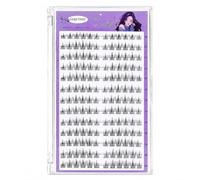 Gege Bear No-Glue False Eyelashes - Easy 3-Step Application, Natural Look, Perfect for Beginners with Sunflower Desig - 04