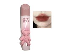Gege Bear Soft Color Lip Glaze Velvet Mist Face Matte Not Easy To Mud Color Red Fade Lip Milk Makeup Cream