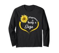 Gege Gift: Happiness is Being A Gege Long Sleeve T-Shirt
