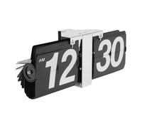 gegeweeret Flip Clock Retro Automatic Flip Digital Desk Clock, Creative Decor Digital Clocks for Walls or Desktops use (Battery Included)