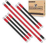 Geggkake Golf Cart Battery Cables Wiring Kit for EZGO TXT 1994-UP 36V/48 Volt Golf Cart with 4 Gauge 7 PC AC/DC Wire, Pure Copper Cable Core and Lengthen Flexible Battery Cable Assembly