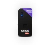GEGO PRO Global GPS Tracker for Luggage & Valuables | Real-Time Location | Global Coverage - Opening & Anti-Theft Alerts | Item Finder | Long Lasting Battery | TSA Compliant - Subscription Required