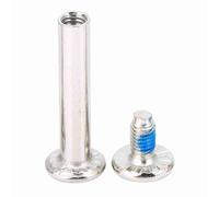 Gegong 10 pcs Inline Skate Screws Replacement Skating Wheel Axles Fittings Skate Hardware Inline Skating Screw Wheel Screw Axle Replacement (Inner length 36mm)