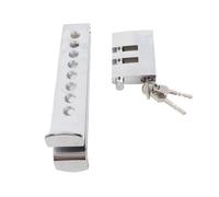 Gegong Stainless Steel Car Pedal Lock Security Device - Heavy Duty Brake Clutch Protector - Theft Proof Vehicle Safety Tool - Accelerator Anti Burglary Accessory - Forged Metal Loc