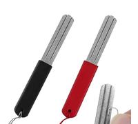 GegXcn 2 Pcs Dart Sharpener, Darts Sharpener, Darts Repointing Tool, Dart Point Sharpener, Portable Hook Sharpener With Handle, Rapid Sharpening Tool for Steeltip Dart Maintenance