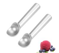 GegXcn 2 PCS Ice Cream Scoop for Hard Ice Cream, Fruit Puree & Mashed Potatoes, Professional Dessert Tool for Dessert Shops & Kitchens, Anti-Freeze Handle Design