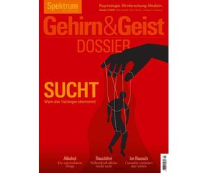GehirnandGeist Dossier 4/2025 Sucht: Wenn das V, der-Wissenschaft.
