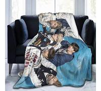 GEHIYPA B-T-S Flannel Throw Blanket Ultra Soft Bedspread Microfiber Blanket Durable Home Decor Perfect for Couch Bed 60x50 inch